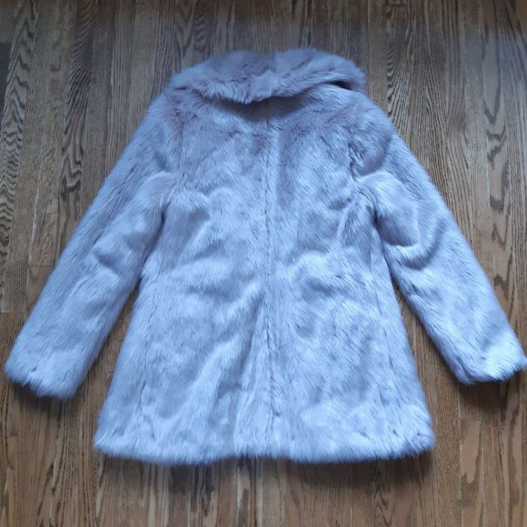 Le Chateau cream/beige fur coat - Picture 5 of 5